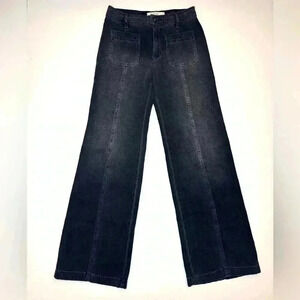 C&S By Cloth&Stone Women’s Wide Leg front pockets Pants Size- 24